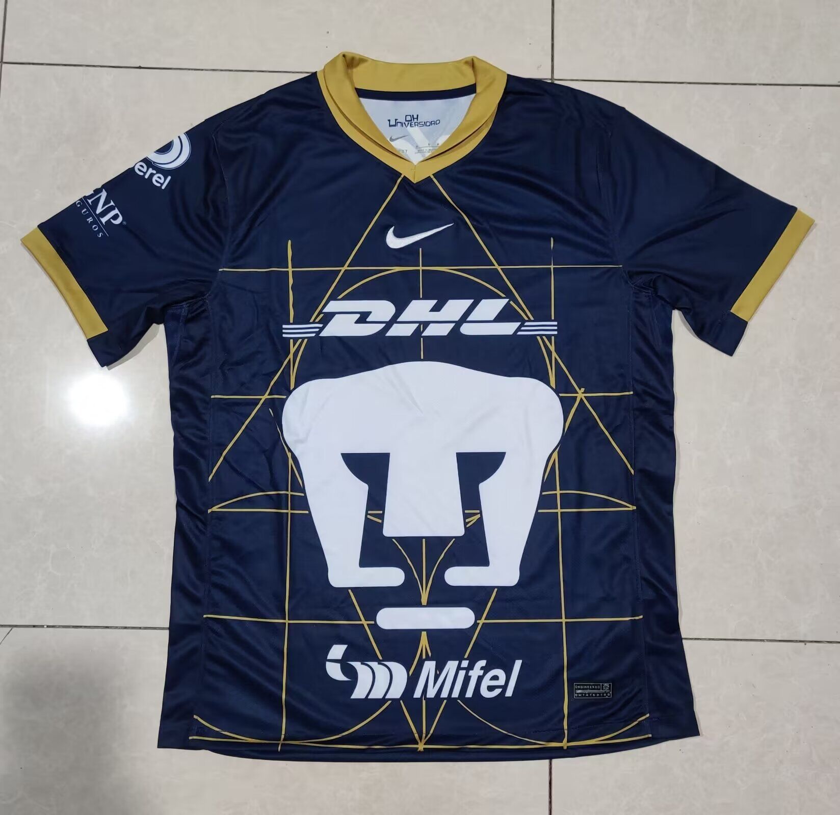 AAA Quality Pumas UNAM 24/25 Away Navy Blue Soccer Jersey